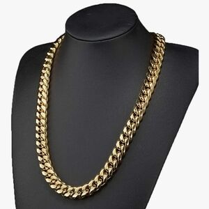 Gold Chain '16 Chocker Necklace